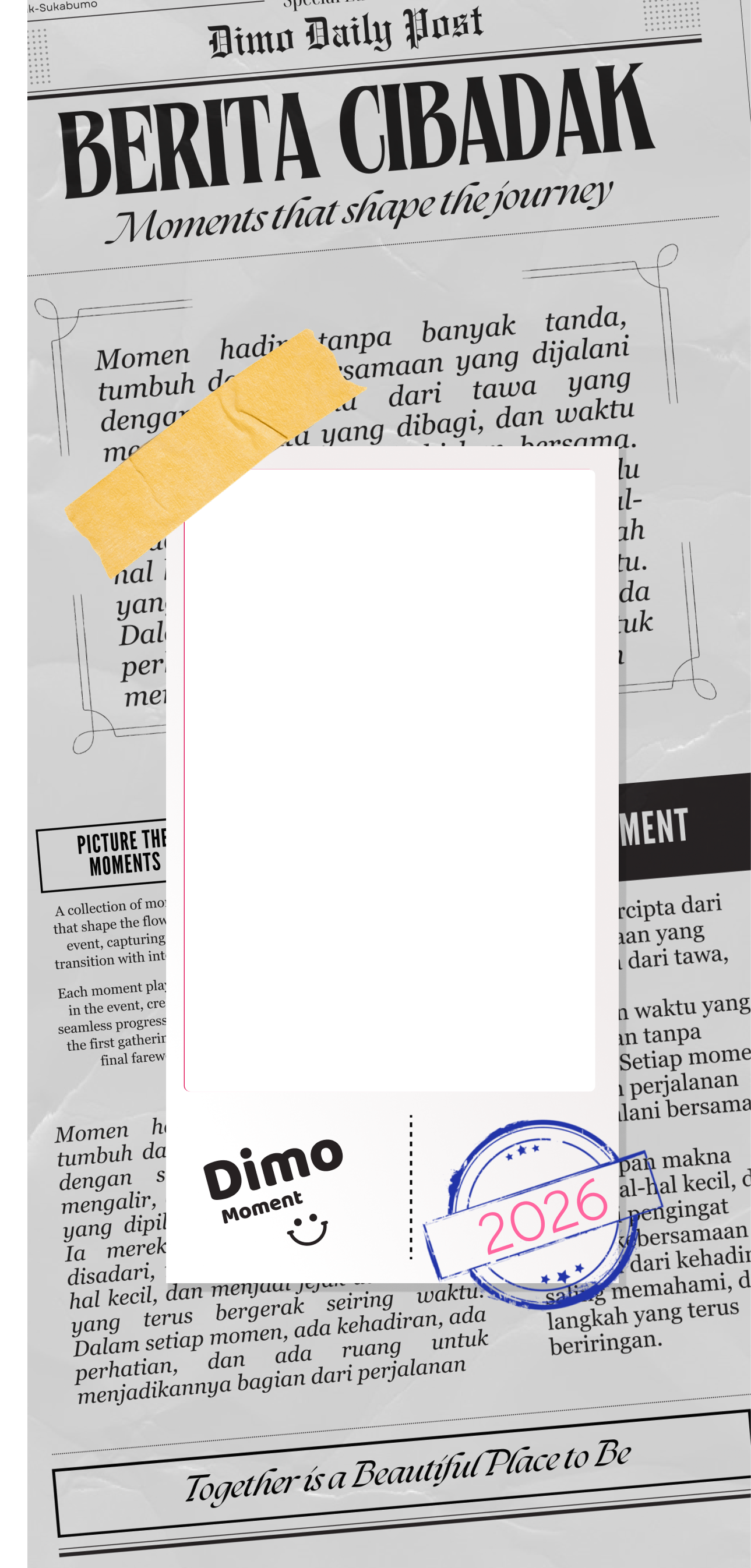 Portrait frame preview